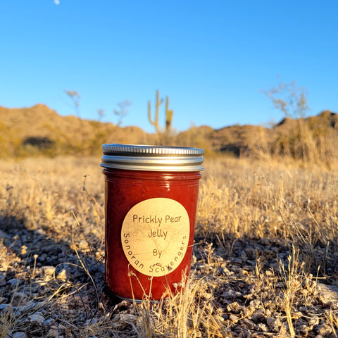 Wild-Harvested Prickly Pear Jelly