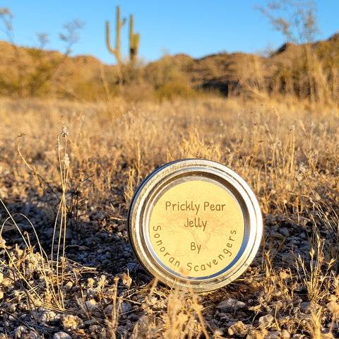 Wild-Harvested Prickly Pear Jelly