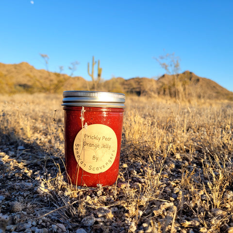 Wild-Harvested Prickly Pear Orange Jelly