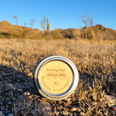 Wild-Harvested Prickly Pear Orange Jelly